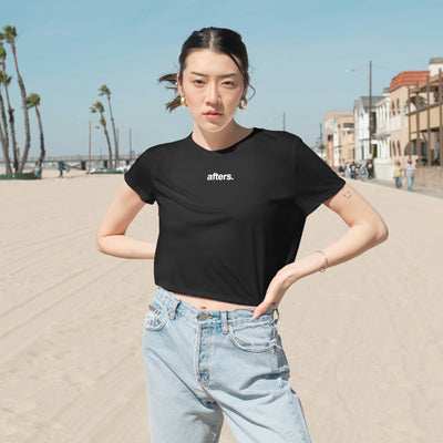 Afters. Cropped Tee